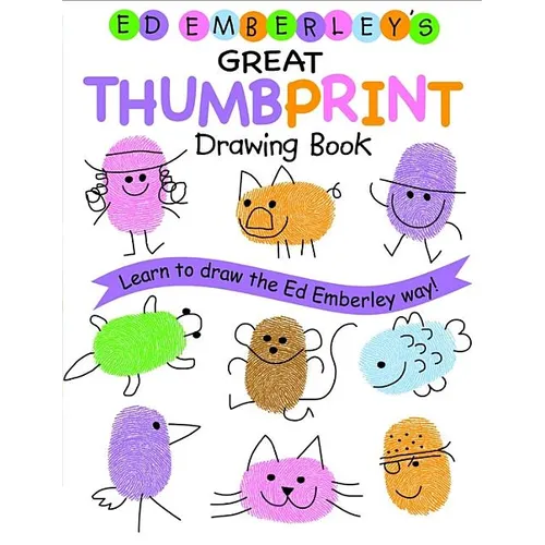 Ed Emberley's Great Thumbprint Drawing Book - Paperback