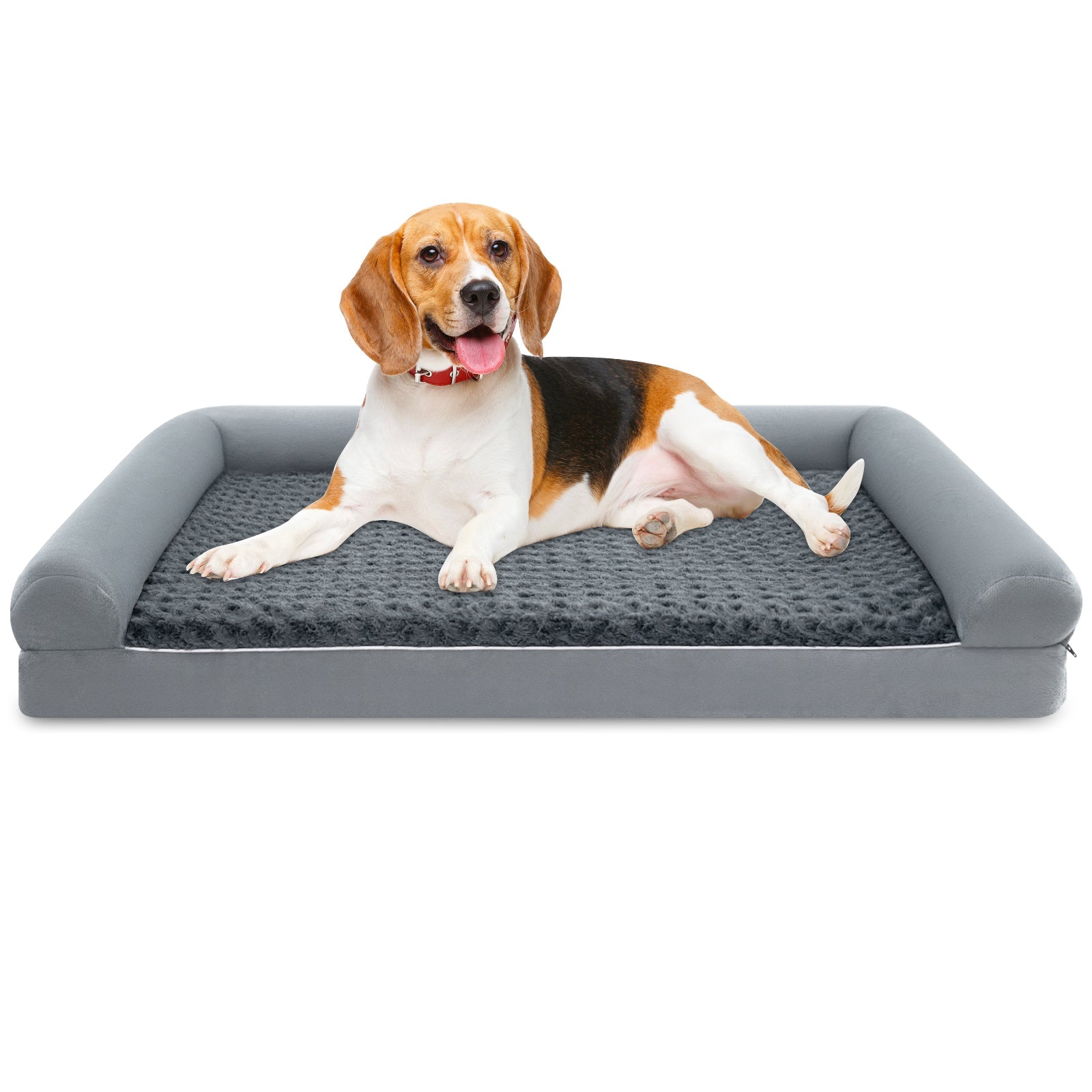 Orthopedic Foam Dog Bed Large Dog Sofa Couch with Removable Cover