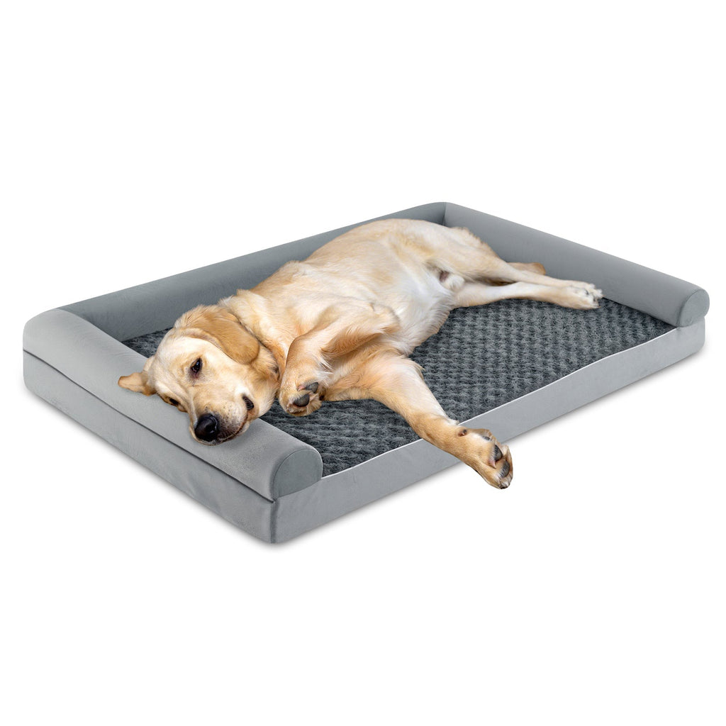 Orthopedic Foam Dog Bed Large Dog Sofa Couch with Removable Cover