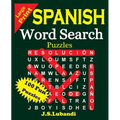 Large Print Spanish Word Search Puzzles - Paperback