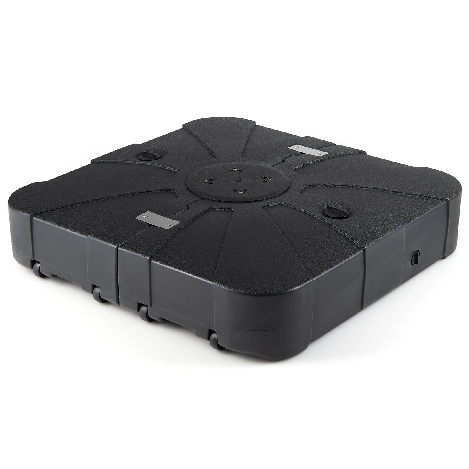 Outdoor Cantilever Umbrella Base Square Water and Sand Fillable Base