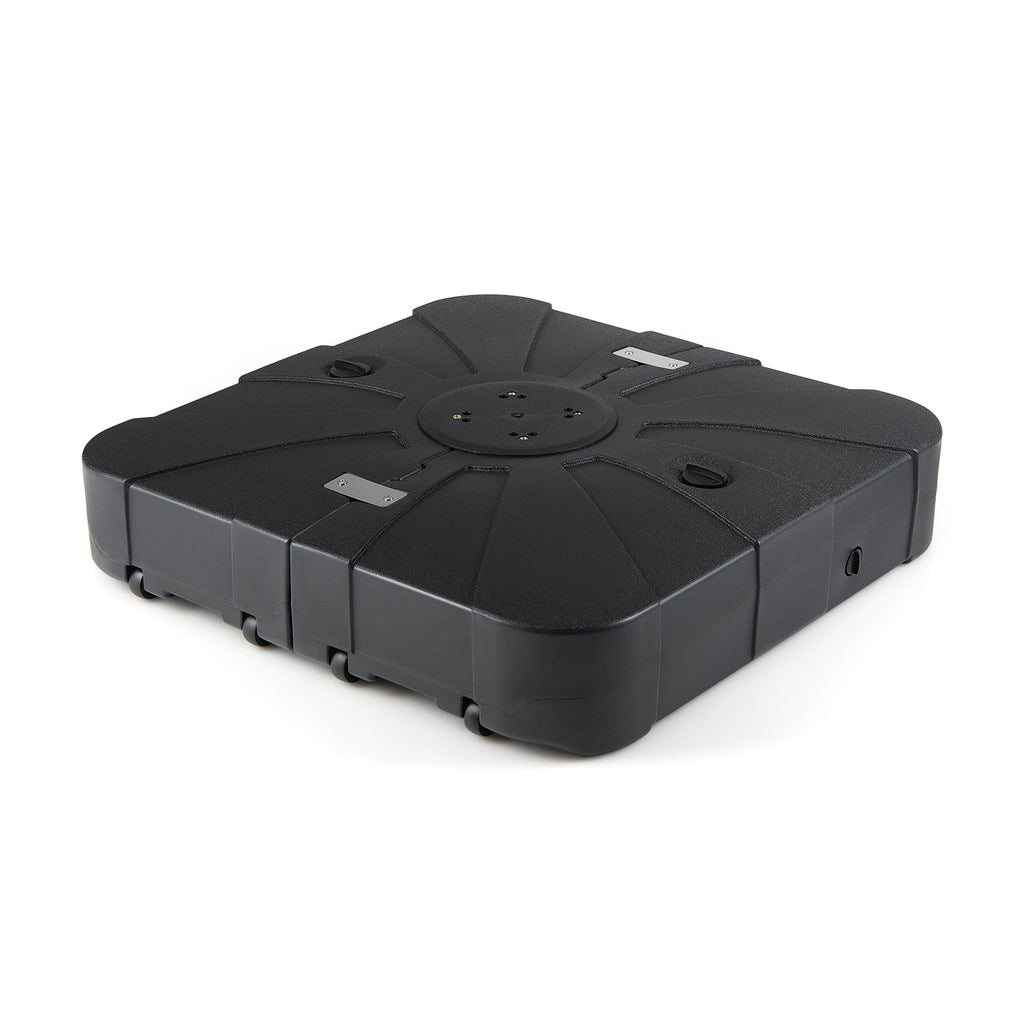 Outdoor Cantilever Umbrella Base Square Water and Sand Fillable Base