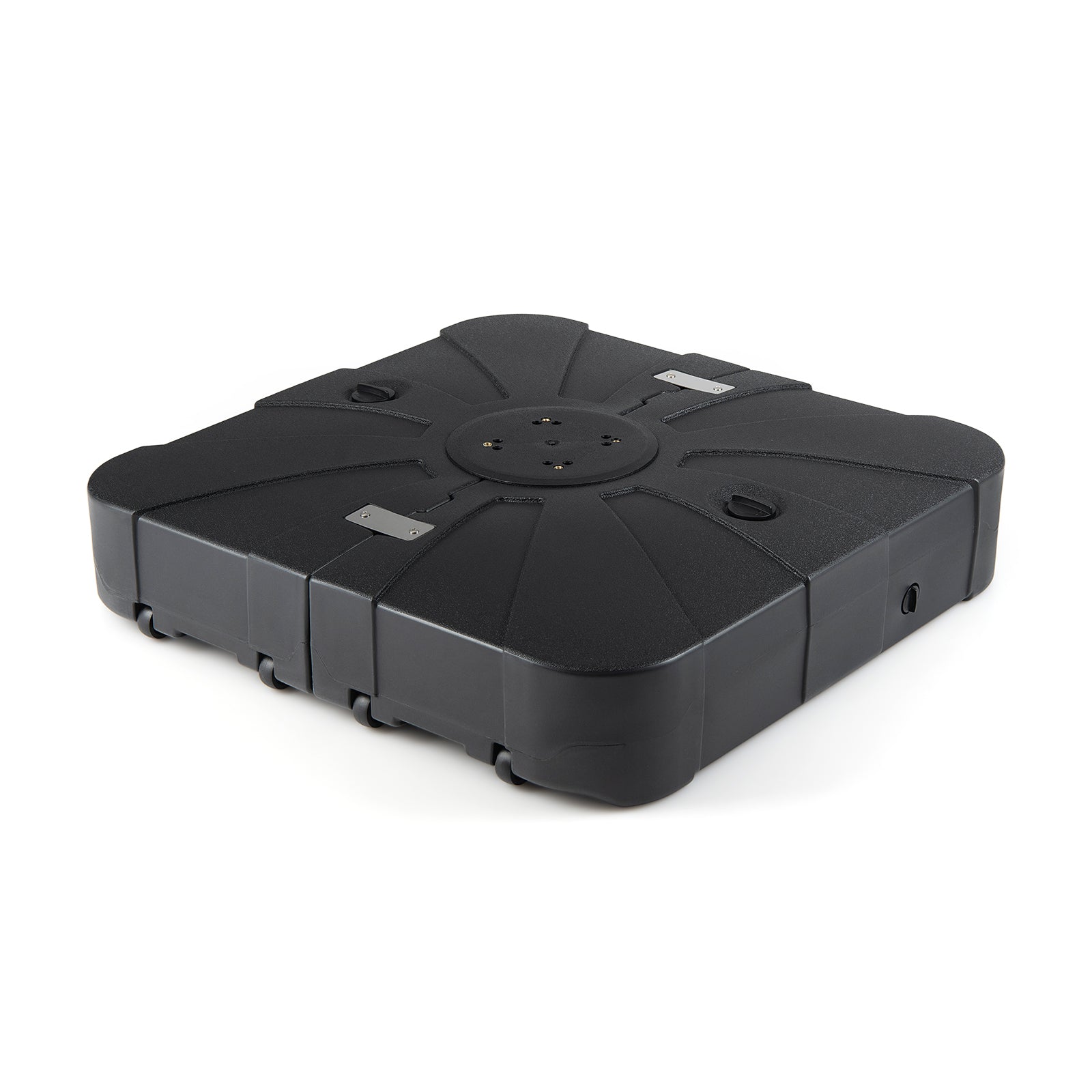 Outdoor Cantilever Umbrella Base Square Water and Sand Fillable Base
