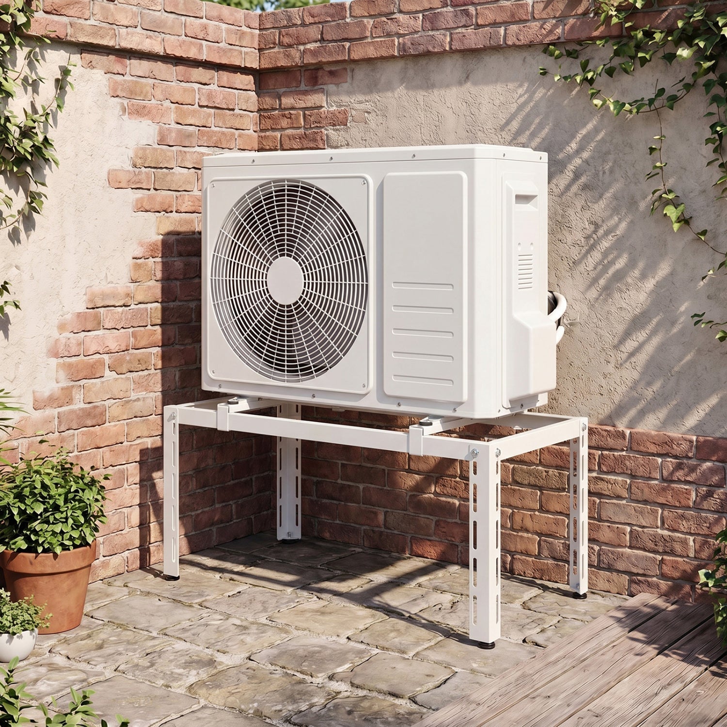 Heavy-Duty AC Condenser Stand for 9000-36000 BTU Mini Splits
