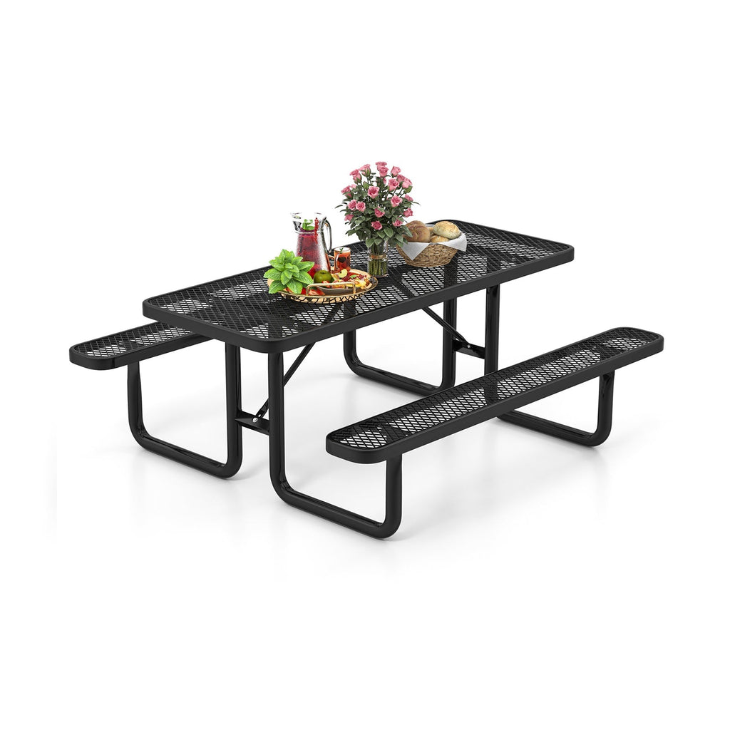 Outdoor Living Ultimate 6-in-1 Combo Set: Garden Dining and Relaxation Bundle