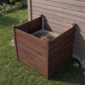 3-Panel Outdoor Privacy Fence for AC Units & Equipment