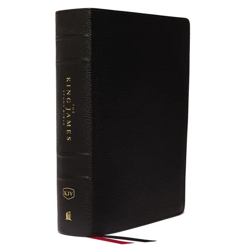 The King James Study Bible, Genuine Leather, Black, Indexed, Full-Color Edition - Leather