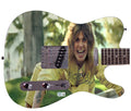 Black Sabbath Ozzy Osbourne Signed Autographed Graphics Photo Guitar BAS Witness