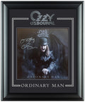 Ozzy Osbourne Signed Autographed Framed Album Lp Flat Display ACOA