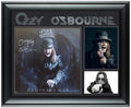 Ozzy Osbourne Signed Autographed Framed Album Lp Flat Display ACOA