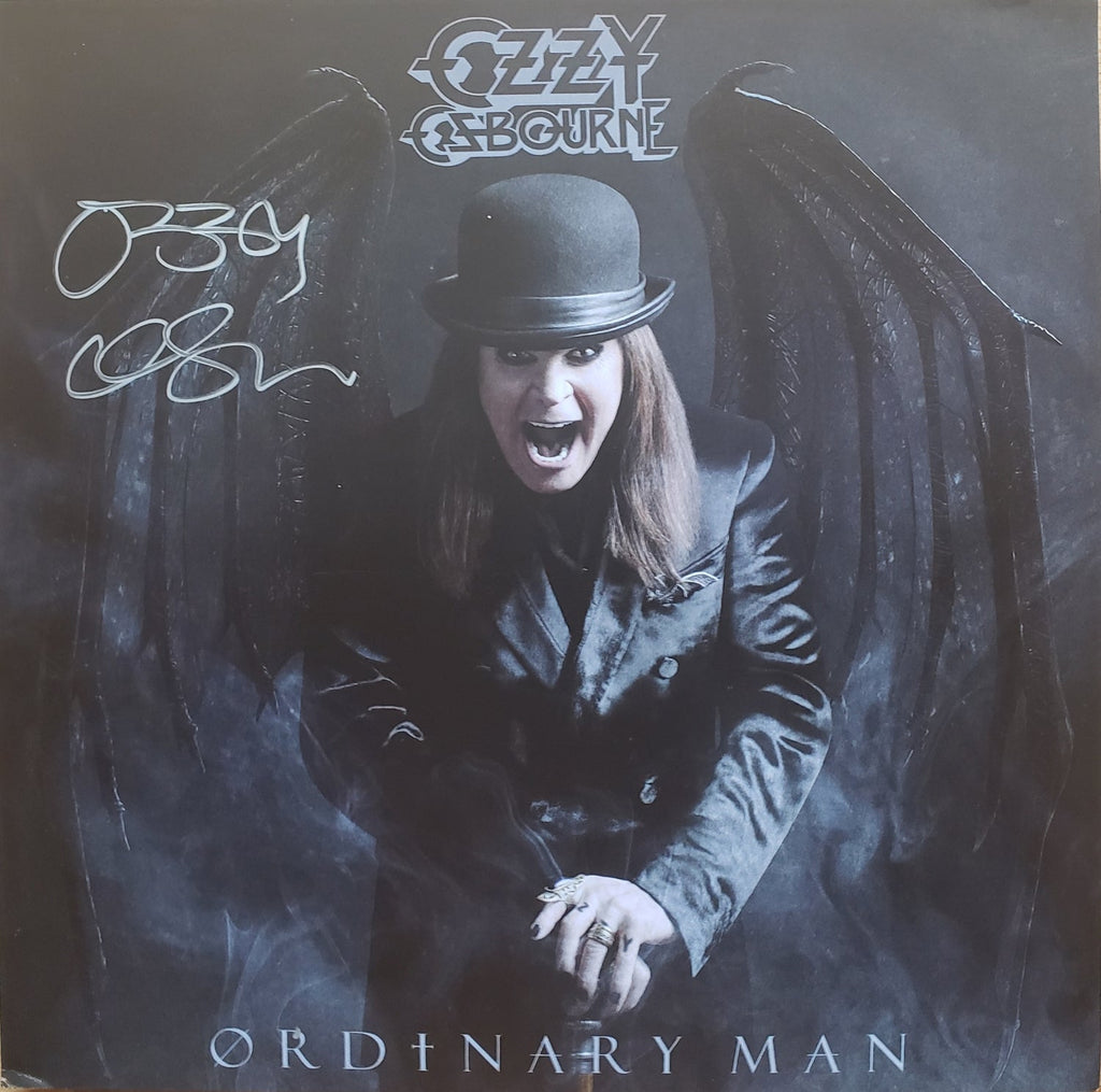 Ozzy Osbourne Signed Autographed Framed Album Lp Flat Display ACOA