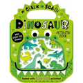 Shiny Stickers My Green and Scaly Dinosaur Activity Book - Paperback