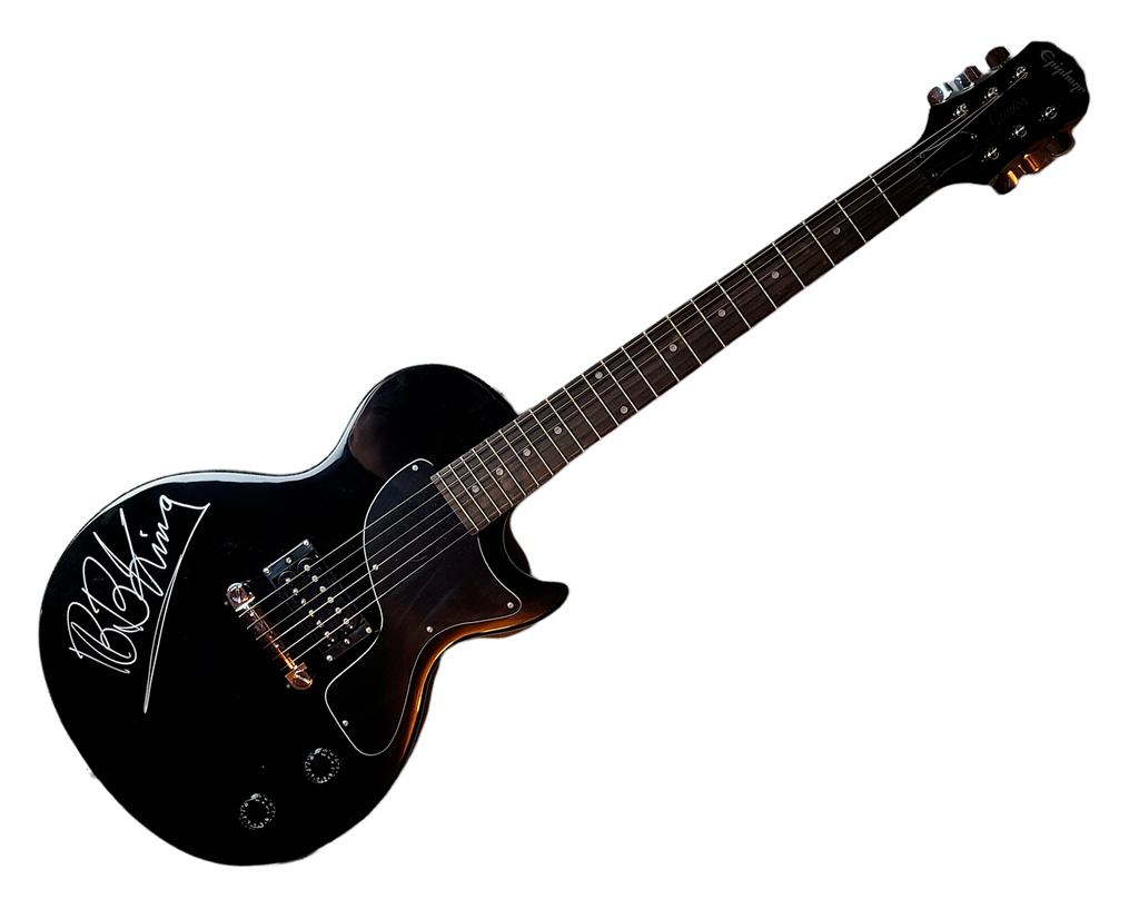 B.B. King Signed Autographed Gibson Epiphone Guitar UACC AFTAL RACC TS PSA LOA