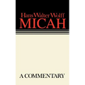 Micah Continental Commentary - Hardcover