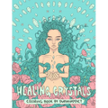 Healing Crystals Coloring Book - Paperback