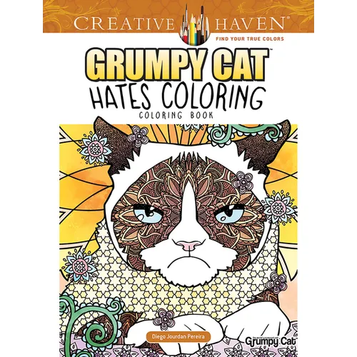 Creative Haven Grumpy Cat Hates Coloring: Coloring Book - Paperback