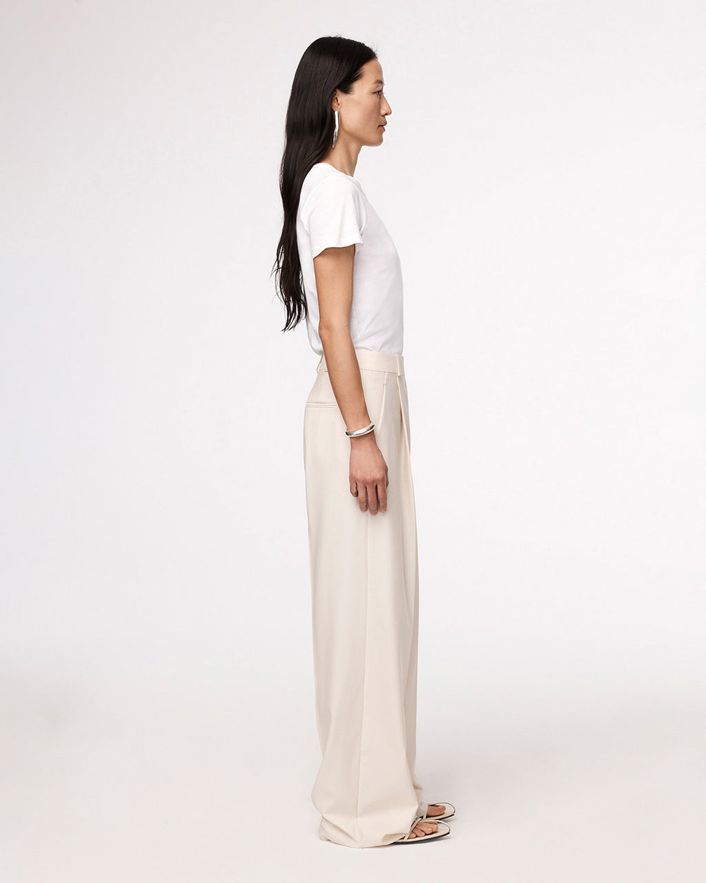 Crew Neck T-Shirt | White