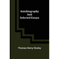 Autobiography and Selected Essays - Paperback