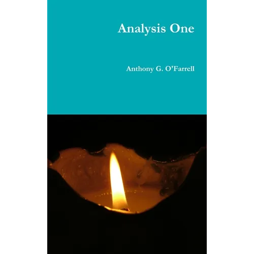 Analysis One - Hardcover