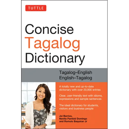 Tuttle Concise Tagalog Dictionary: Tagalog-English English-Tagalog (Over 20,000 Entries) - Paperback