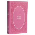 NKJV, Holy Bible, Soft Touch Edition, Imitation Leather, Pink, Comfort Print - Imitation Leather