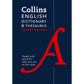 Collins English Dictionary and Thesaurus: Pocket Edition - Paperback