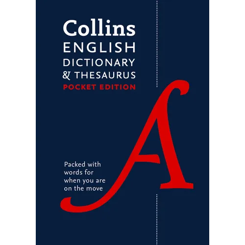 Collins English Dictionary and Thesaurus: Pocket Edition - Paperback