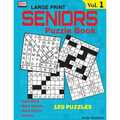 SENIORS Puzzle Book: 120 variety puzzles specially designed for adults - Paperback