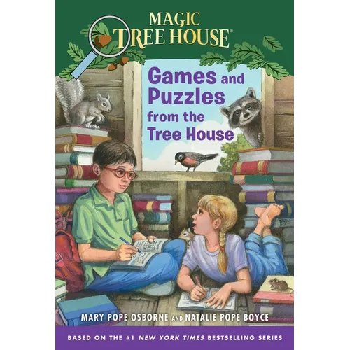Games and Puzzles from the Tree House: Over 200 Challenges! - Paperback