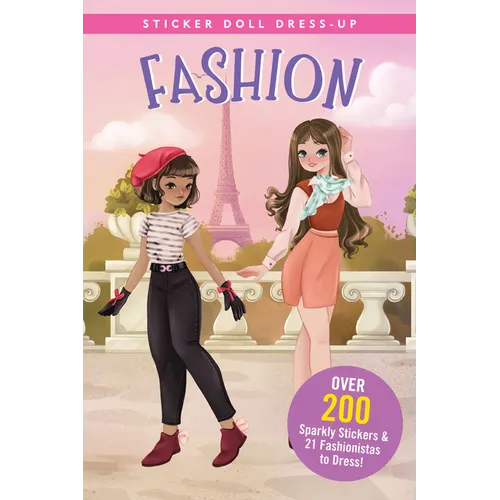 Fashion Sticker Doll Dress-Up Book - Paperback