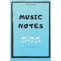 Notebook: Music Notes - Paperback