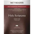 MCT Reader Old Testament Podium Print, Mickelson Clarified: -Volume 2 of 2- A more precise translation of the Hebrew and Aramaic text in the Literary - Paperback