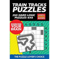 Train Tracks Puzzles: 250 Hard Logic Puzzles 6x6 - Paperback