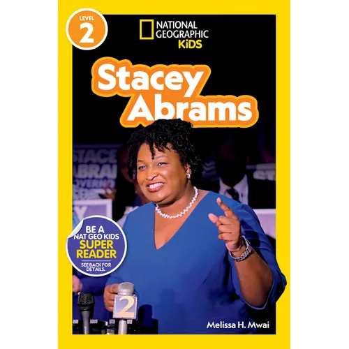Stacey Abrams (National Geographic Kids Readers, Level 2) - Paperback