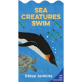 Sea Creatures Swim Shaped with Lift-The-Flaps: Lift-The-Flap and Discover - Board Book