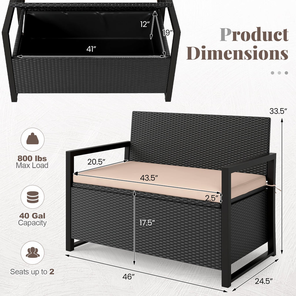 Patio Storage Bench