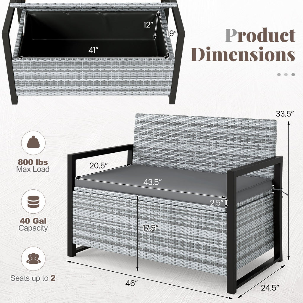 Patio Storage Bench