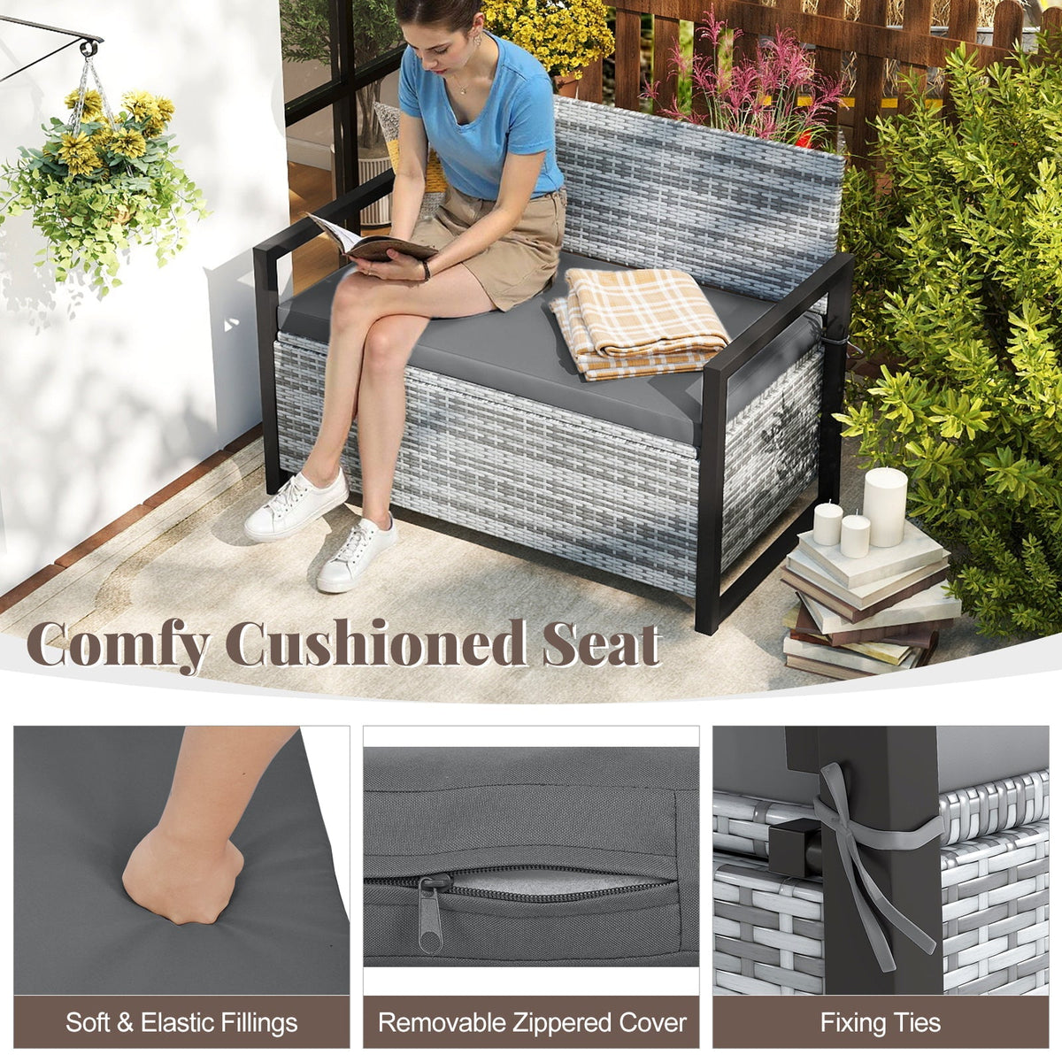 Patio Storage Bench