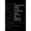 A Cumulative Index to the Grammar and Syntax of Biblical Hebrew - Paperback