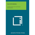 Lichtenberg: A Doctrine Of Scattered Occasions - Paperback