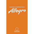 Rodgers & Hammerstein's Allegro - Paperback