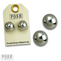 Ball post earring