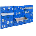 Wall-Mounted Pegboard Kit with 3 Pegboards for Garage Workshop