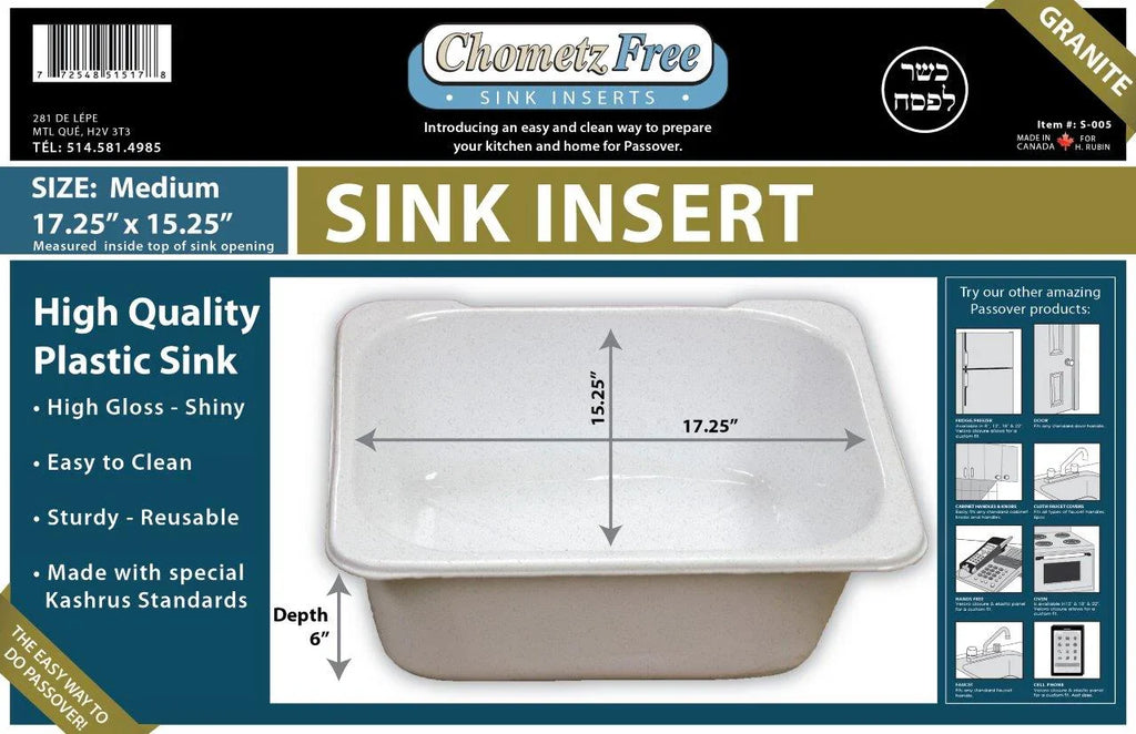 Pesach Sink Insert (medium)