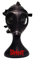Slipknot Sid Wilson & Clown Signed Gas Mask and Stand Display