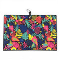Pineapple Guava Golf Towel | Premium Double-Sided Microfiber | Heavy-Duty Magnetic Towel with Carabiner Clip | 24 x 16 in