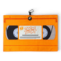 Nostalgic 90s VHS Golf Towel | Premium Double-Sided Microfiber | Heavy-Duty Magnetic Towel with Carabiner Clip | 24 x 16 in