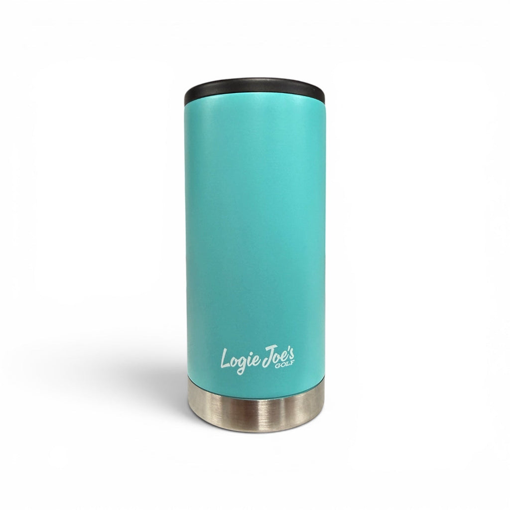 12 oz Slim Can Cooler | Double-Wall Vacuum Insulated Stainless Steel Skinny Can Cooler | Fits Slim Cans & Bottles