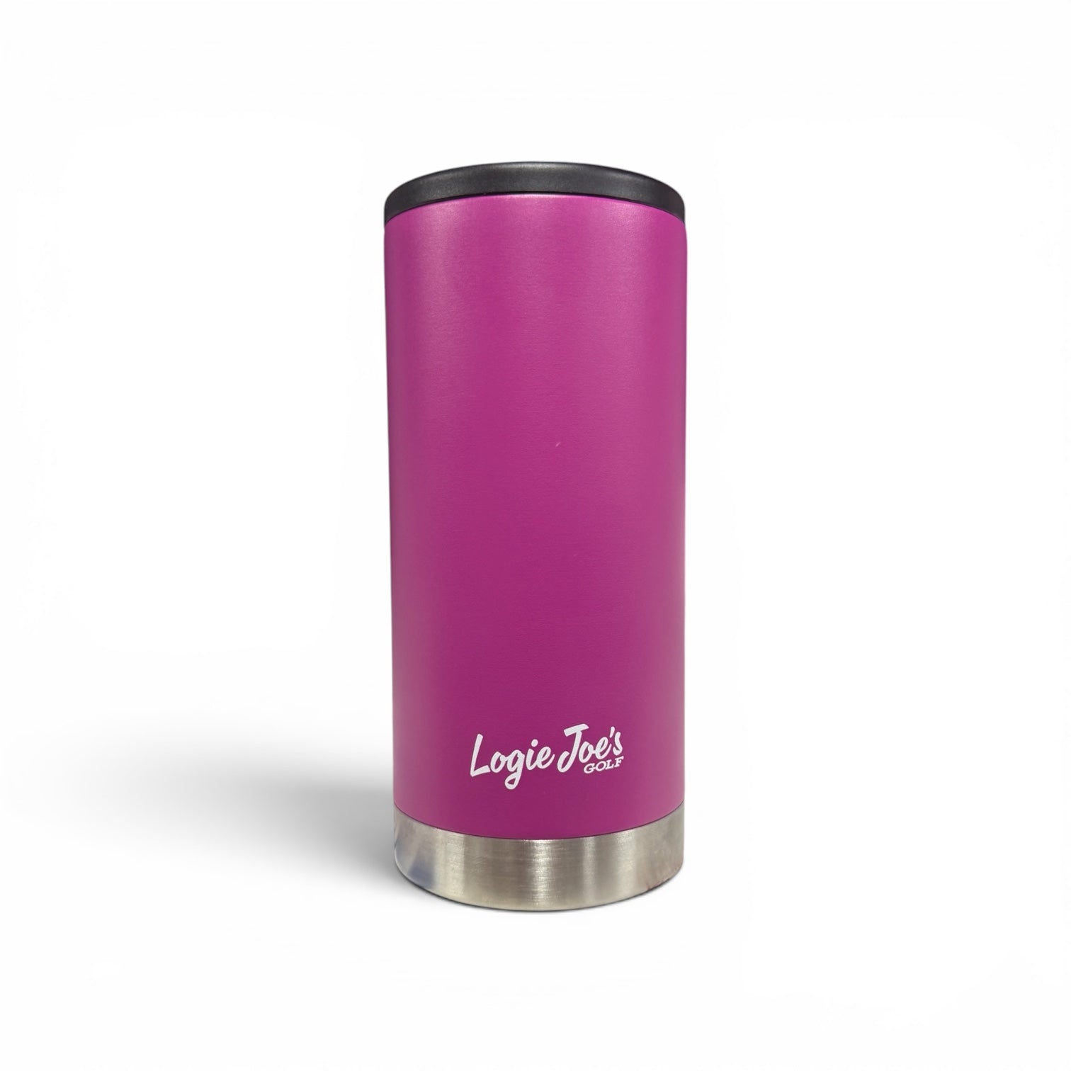 12 oz Slim Can Cooler | Double-Wall Vacuum Insulated Stainless Steel Skinny Can Cooler | Fits Slim Cans & Bottles