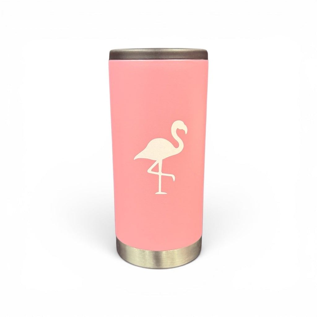 12 oz Slim Can Cooler | Double-Wall Vacuum Insulated Stainless Steel Skinny Can Cooler | Fits Slim Cans & Bottles